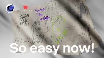 Materiaalstapeling in Redshift voor C4D 2023 + Fix