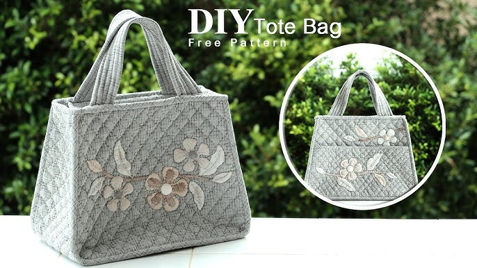 DIY TOTE BAG TUTORIAL