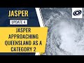 Cyclone Jasper Weakening but Still Remains Powerful on Approach to the Queensland Coastline