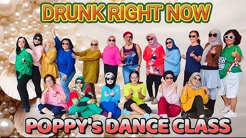 Drunk Right Now line dance, chor.by Luke Shrimpton(UK), danced by PDC(INA)