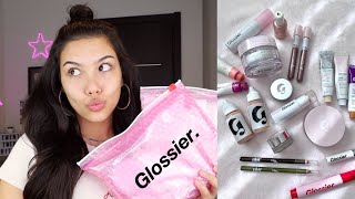 i tried GLOSSIER for the first time! *what is worth your money?*