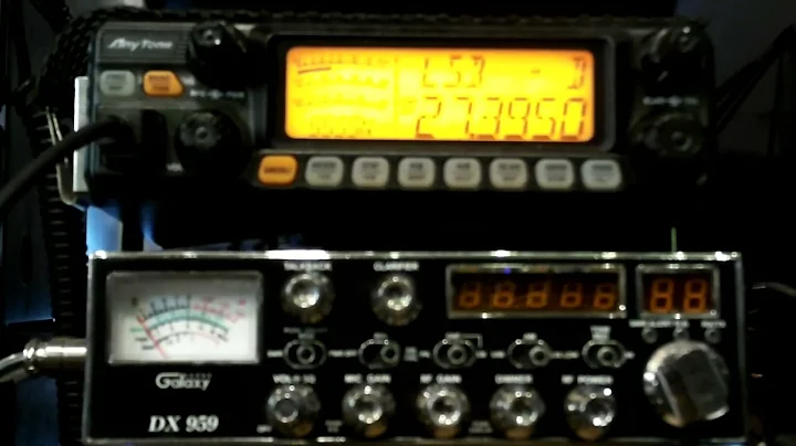 11-17-22- CB-11 meters radio skip in from the UK.  Contact with Delta Xray 444 and others.