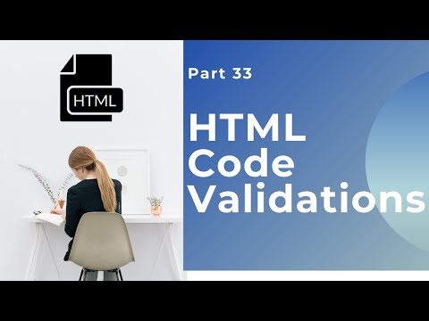 Validate Your HTML Code #Part33