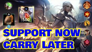 KAYLE IS BASICALLY DOTA2 SOFT SUPPORT! Position 4 playstyle | Wild Rift 4.3 screenshot 4