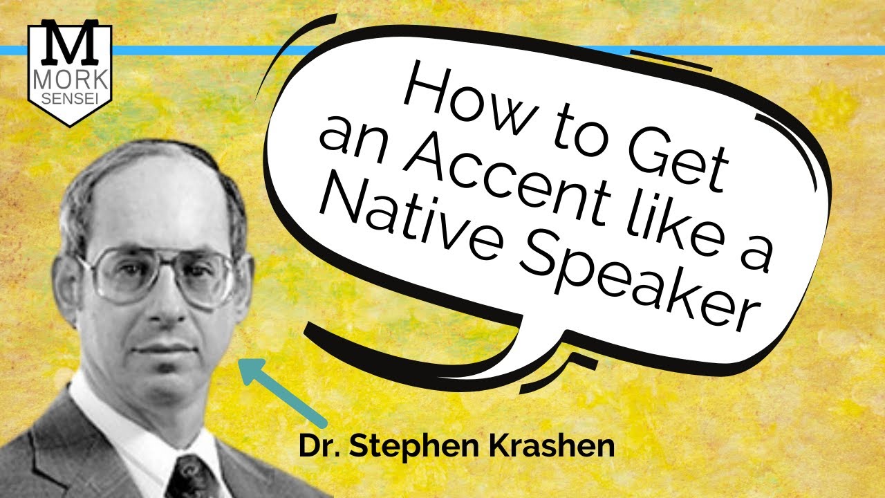 Как говорить как носитель английского языка — 5 советов от доктора Стивена Крашена
