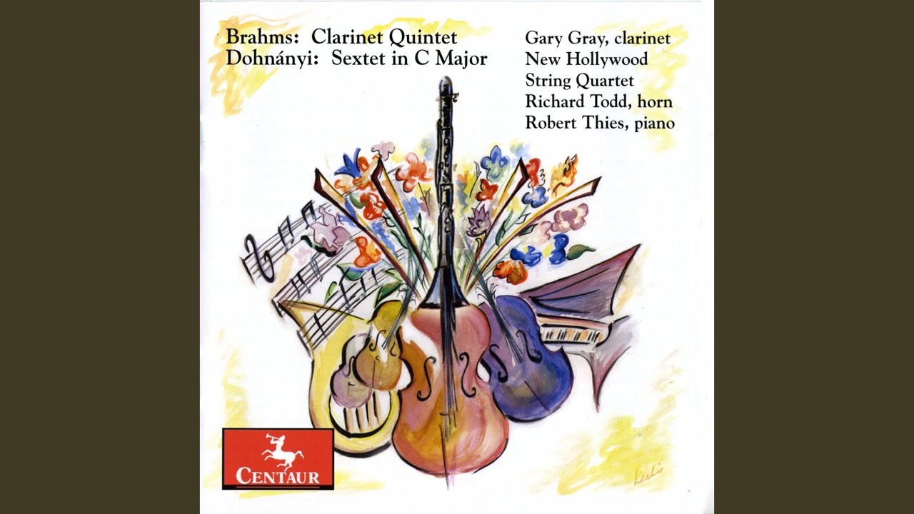 Obejrzyj Clarinet Quintet in B Minor, Op. 115: II. Adagio - Piu lento w YouTube