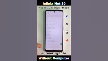 How to Enable Developer Options in Infinix Hot 30 – Open Hidden Options ✅ infinix hot 30 developer