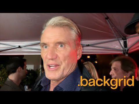 Dolph Lundgren talks about Carl Weathers' recent passing, while out for dinner at Catch Steak