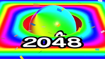 Ball Run 2048 Gameplay - İOS, Android Level 21-23