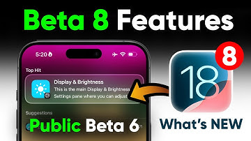iOS 18 (Public Beta 6) Beta 8 Update Release: What