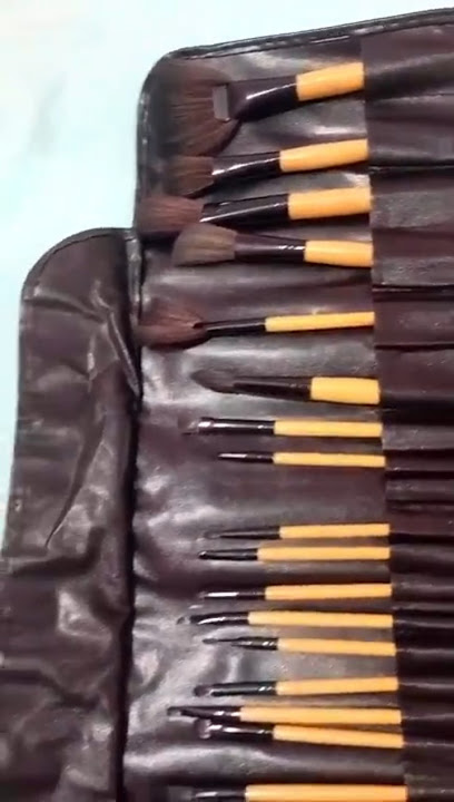 Set of 24 Makeup Brushes For Beginners//Professional makeup brush set #youtubeshorts #shortsfeed