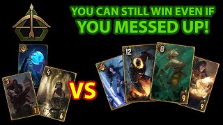 Playing When Messing Up - ST Precision Strike VS NG Midrange Mill [Gwent 9.2]