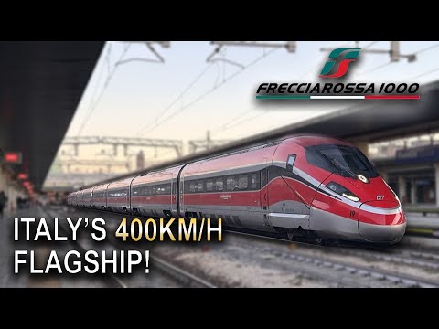 Venice to Rome on Italy&#39;s 400km/h Frecciarossa 1000 High Speed Train!