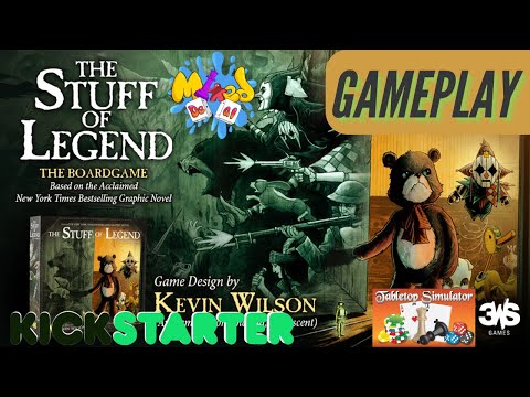 Gameplay - The Stuff of Legens Kickstarter (FR) ?