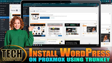 Install WordPress on Proxmox using Trunkey Linux | How To Install TurnKey Wordpress LXC Template