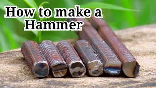How to make a hammer made by construction rods