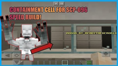 MAKING SCP-096 A CONTAINMENT CELL IN MINECRAFT! (SPEEDBUILD)
