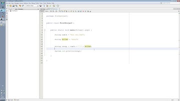 Bölüm 6 - JAVA Giriş Dersleri - String Kullanımı