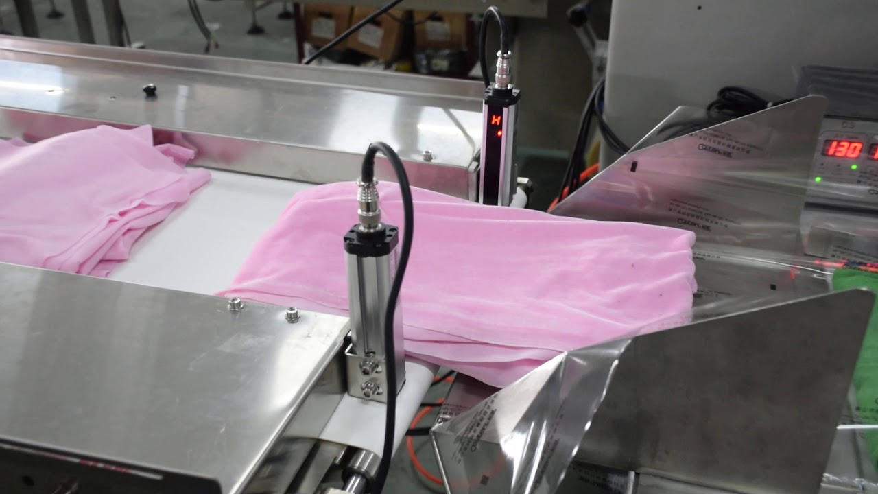 towel automatic packing machine YouTube