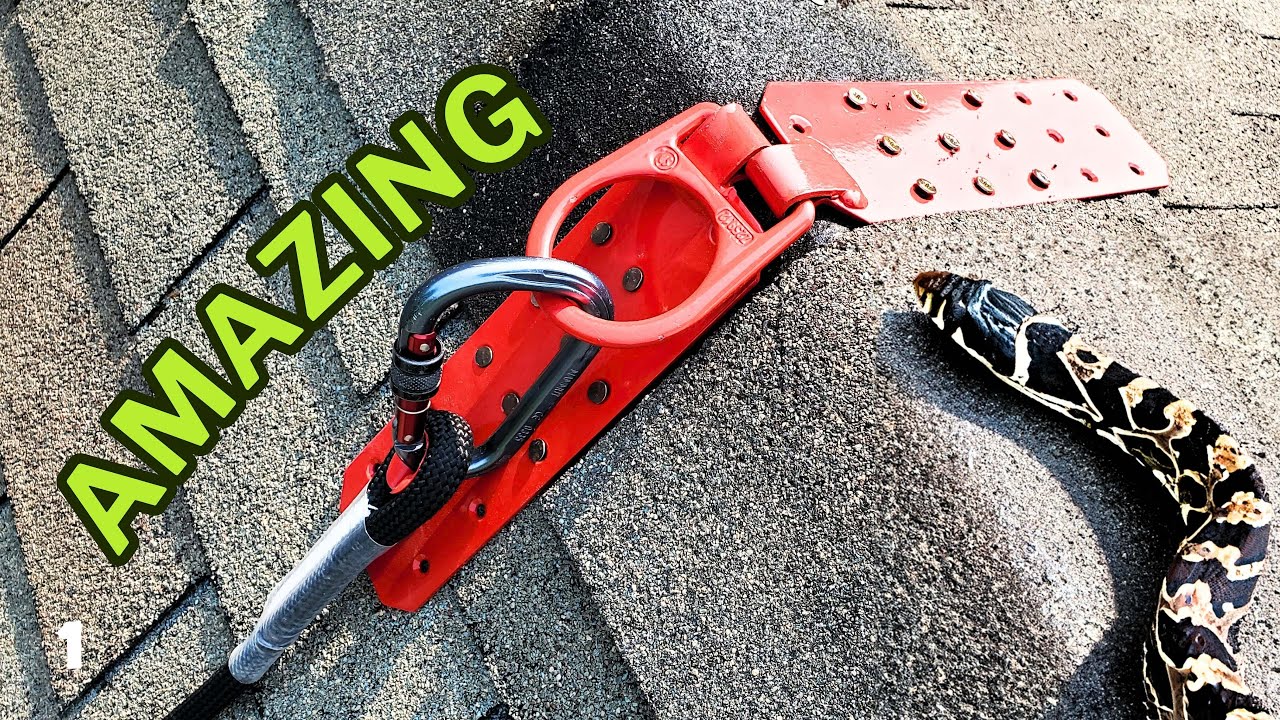 How to Install ROOF ANCHOR Right Way - DIY - YouTube