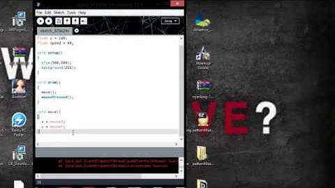 Create Shape with Mouse Press (Processing)