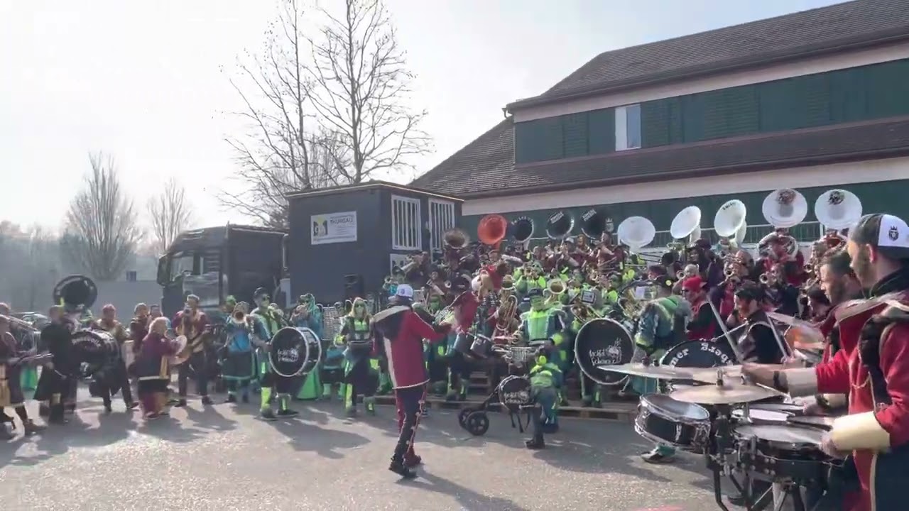 Guggenmusik monsterkonzert in amriswil