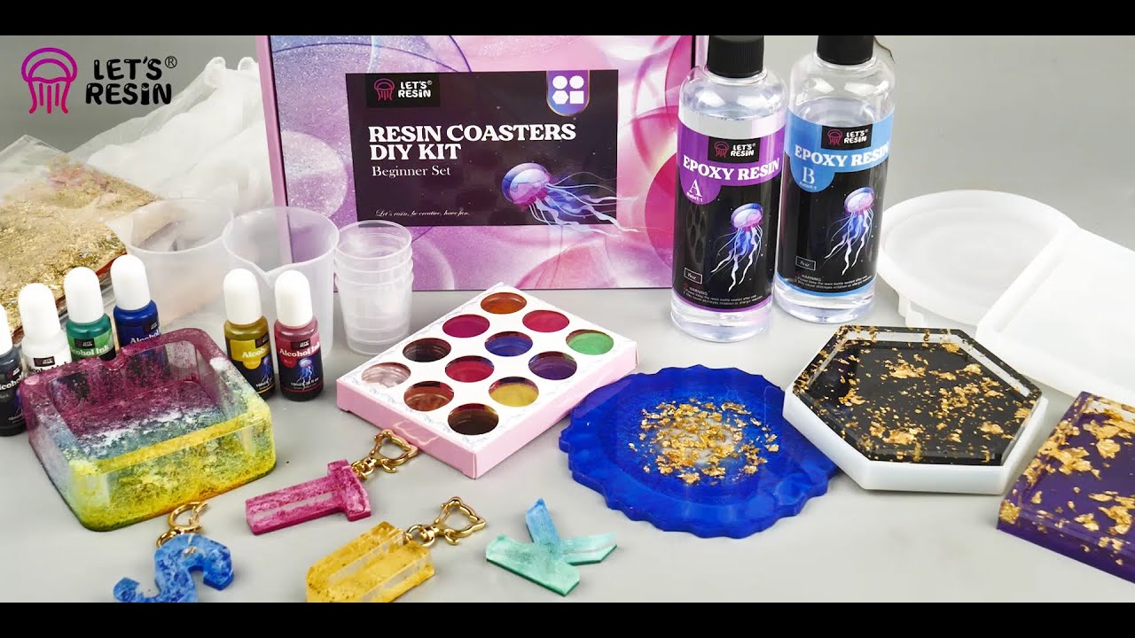 Making Resin Jewelry with the Let's Resin DIY Kit - A Fun and Relaxing  Activity 