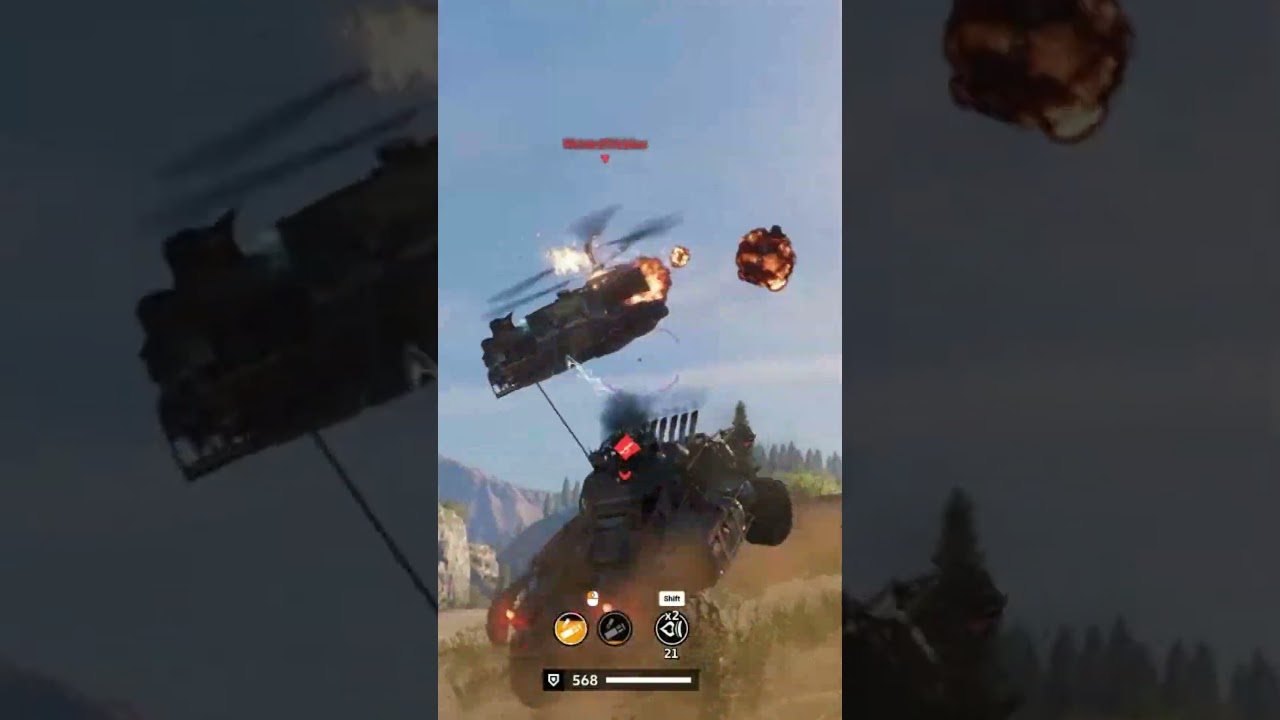 Breaker Kills Heli in Crossout! 🚁💥 