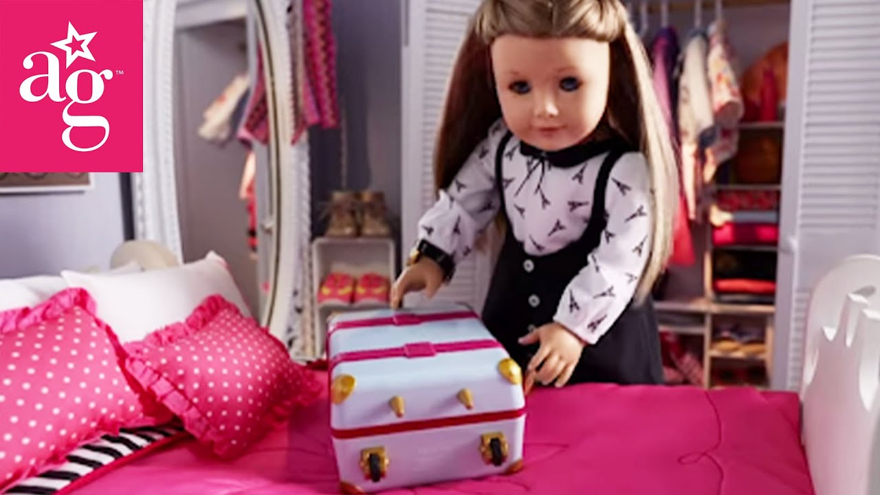 American Girl Packing for Vacation Stop 