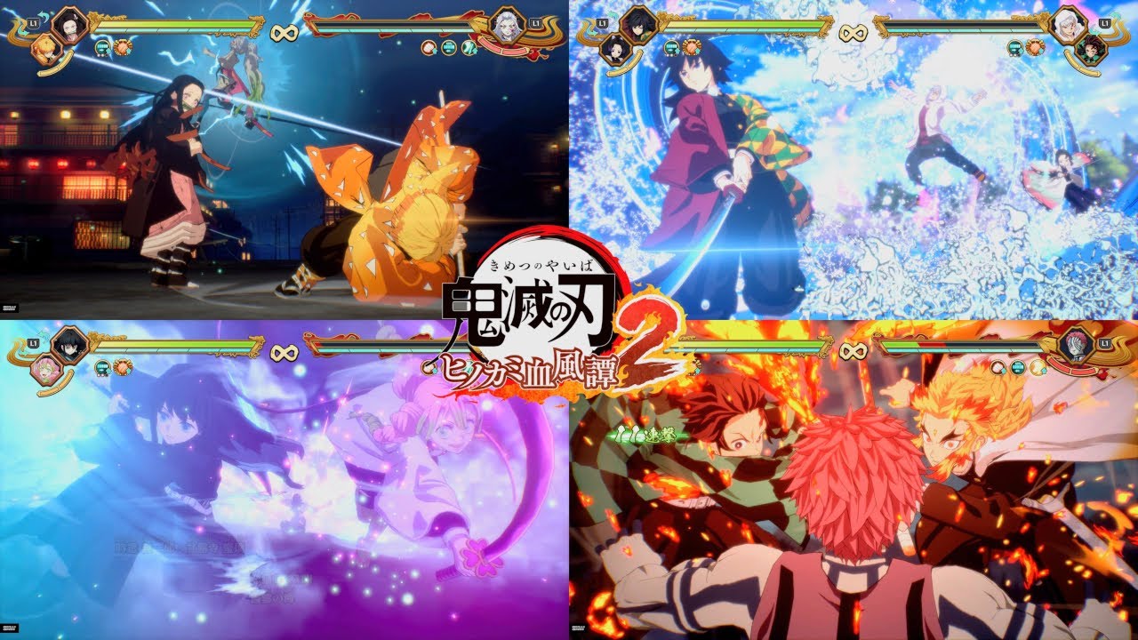 【鬼滅の刃 ヒノカミ血風譚2】全46キャラ奥義&合体奥義フィニッシュ集【Demon Slayer Kimetsu no Yaiba The Hinokami Chronicles 2】