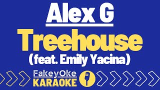 Alex G - Treehouse (feat. Emily Yacina) [Karaoke]