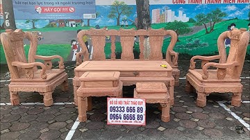 Hai Bộ Minh Quốc Triện Gỗ Hương Đá - Hàng Siêu Vip Siêu Đẹp - Lh : 09333 666 89