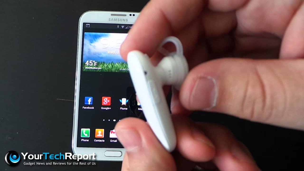 Samsung Galaxy HM3300 Bluetooth Headset NFC Pairing