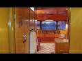 1951 36' Imperial Spartan interior walk through vintage camper trailer.