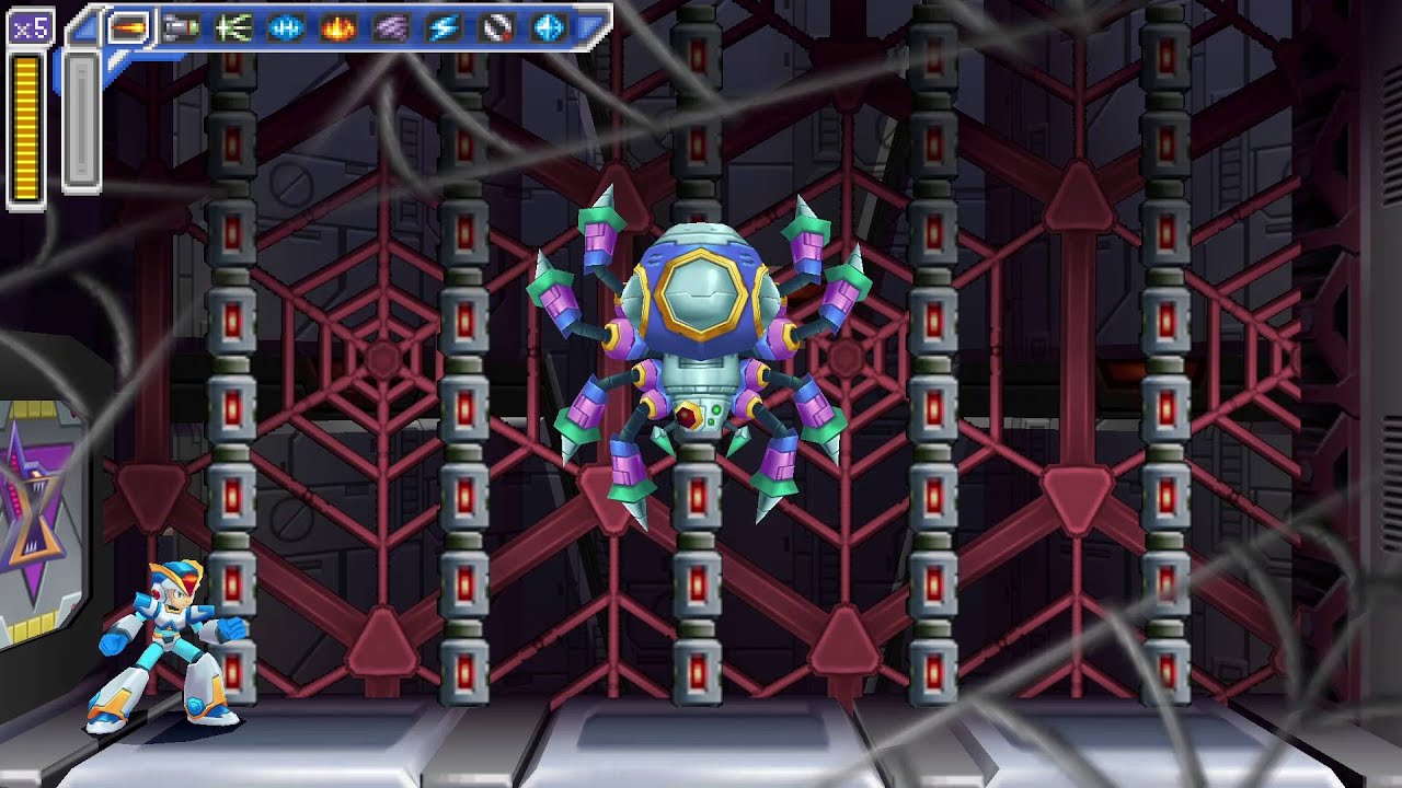 Rockman X: Irregular Hunter X ~ X Vs Bospider