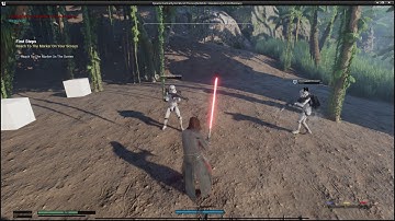 Star Wars - Unreal Engine 4 Project - Lightsaber Throw #27