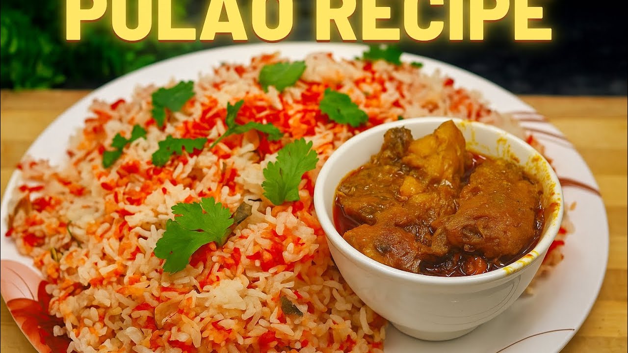 पुलाव बनाने का आसान तरीका।  Easy  Pulao Recipe