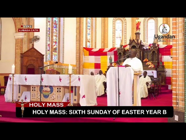 HOLY MASS: SIXTH SUNDAY OF EASTER YEAR B 5th MAY 2024 class=