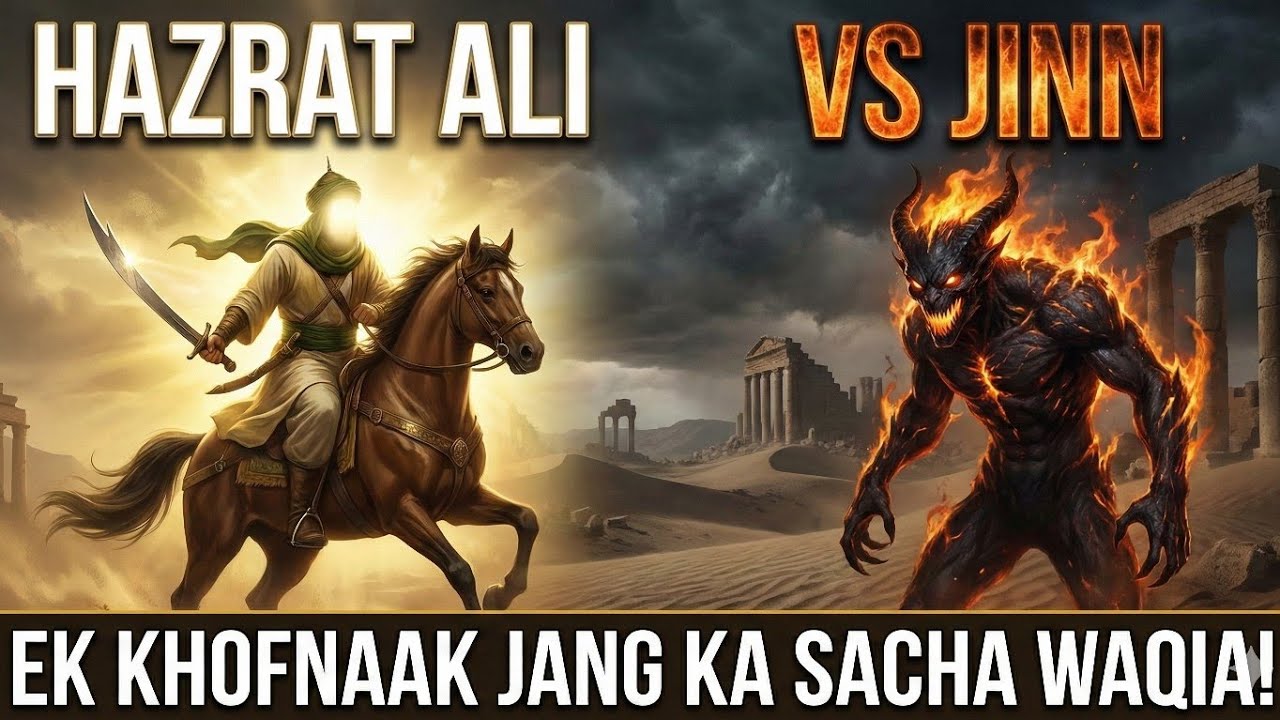 Hazrat Ali Aur Khofnaak Jinn | Islam Ki Sabse Hairan Kar Dene Wali Kahani