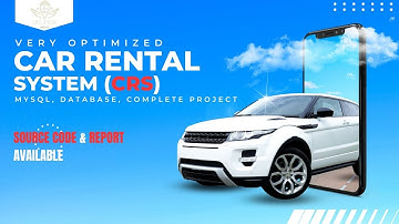 My SQL Car Rental System Database Management System