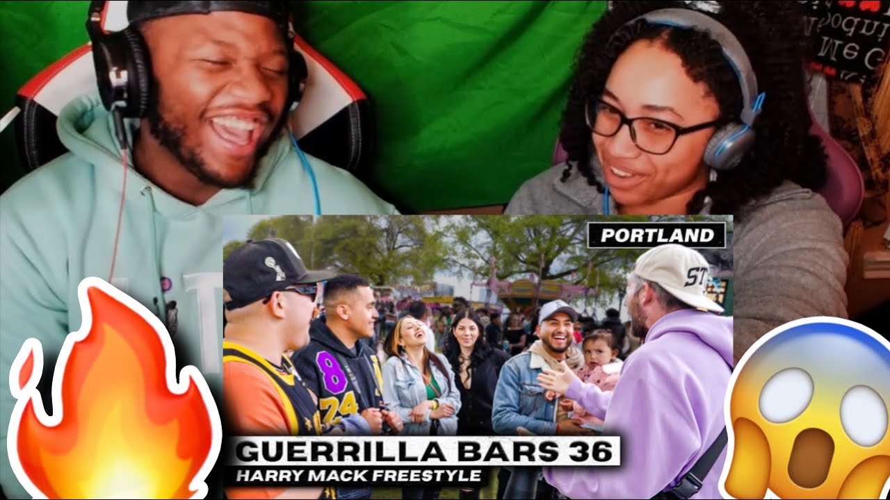 Harry Mack Freestyles Around His Hometown | Guerrilla Bars 36 Portland REACTION