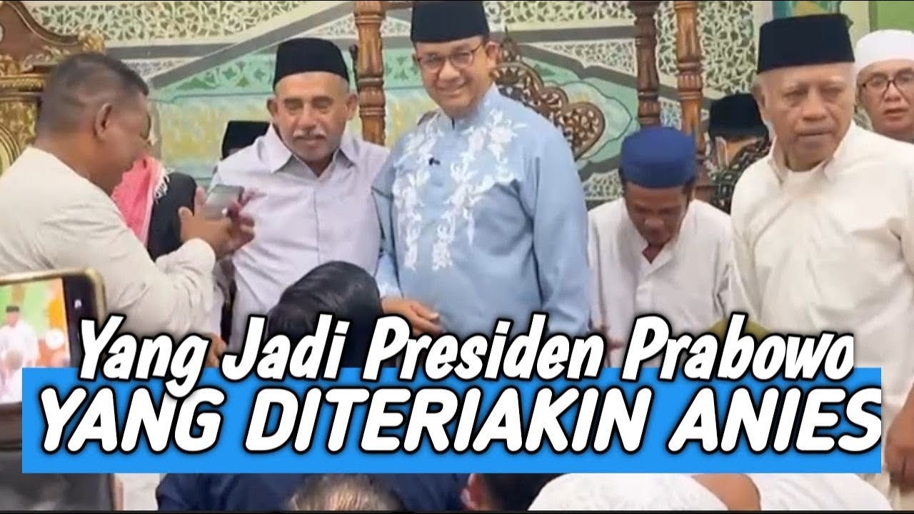 Jemaah Tak Terkendali‼️ Anies Baswedan Usai Jumatan Di Palu