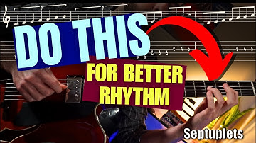 Rhythmic Subdividing Exercise for Guitar