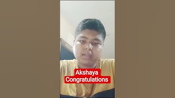 Congratulations Akshaya, +2 Result 2025, chse board exam toppers #hksir #chseodisha #chsetopper