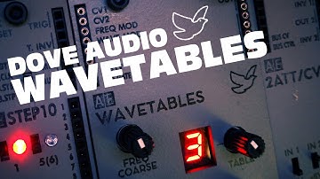AE Modular WAVETABLES by Dove Audio #TTNM