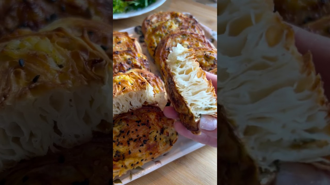 Kıtır Kıtır Patatesli Rulo Börek 💫 | En Pratik Çay Saati Tarifi Kıtır Kıtır Patatesli Rulo Börek 💫 | En Pratik Çay Saati Tarifi