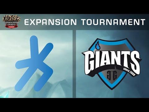 League of Legends - H2k Gaming vs. Giants - Game 3 - EU LCS Expansion Tournament