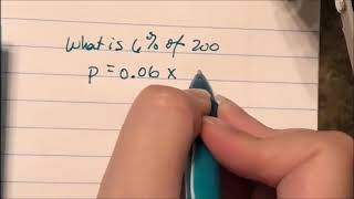 Chapter 2 Lesson 4 The Percent Equation Gryffindor Math 7