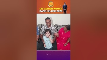 Topper’s Journey | IAS Ashish Kumar, Rank 8 UPSC 2023 | Vajirao and Reddy IAS Institute