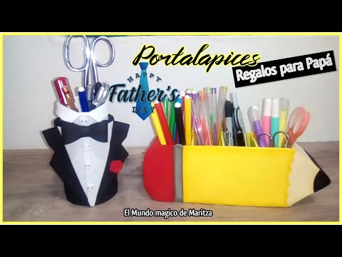 Portalapices para Papá/ Regalos día del Padre